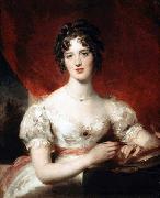 Sir Thomas Lawrence Portrait of Mary Anne Bloxam oil